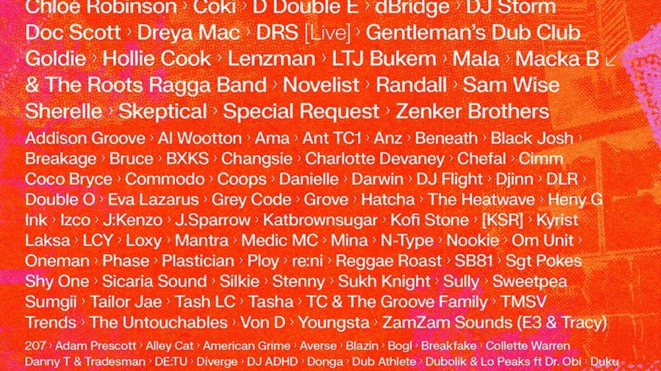 outlook festival uk 2022 line up